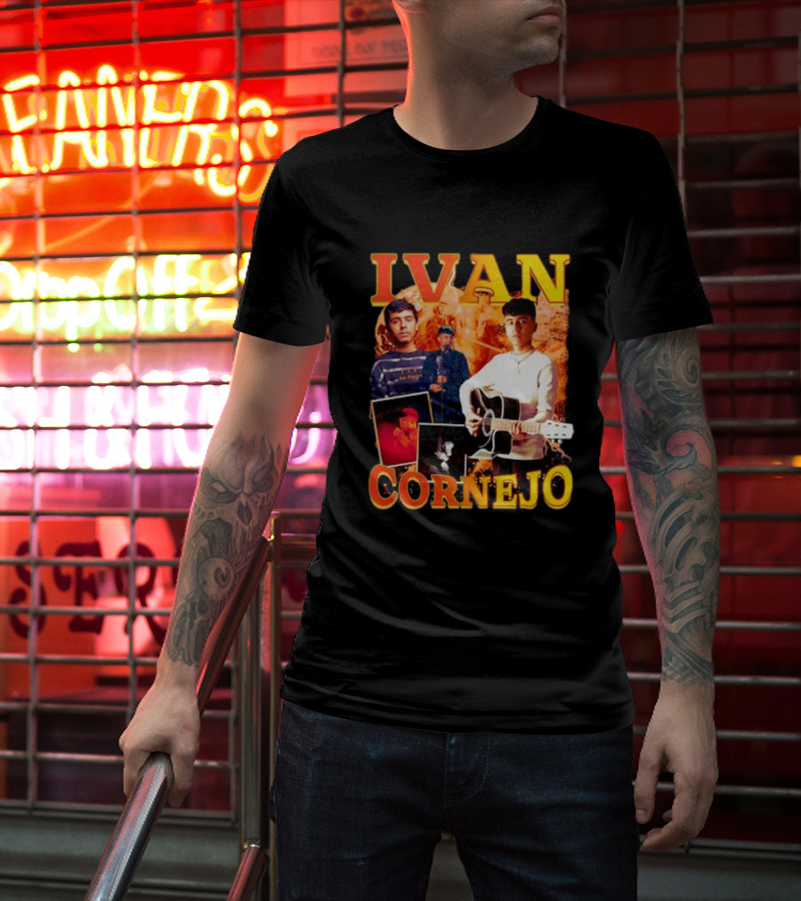Ivan Cornejo Vintage Music Collage T-Shirt