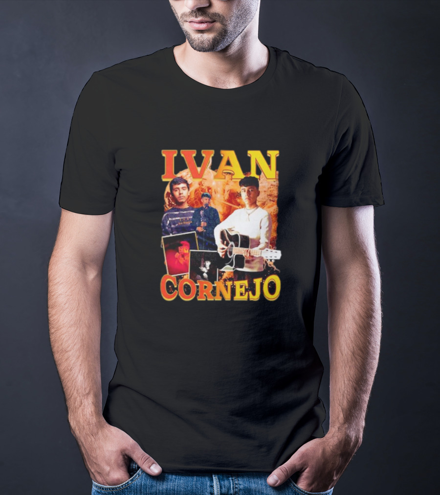 Ivan Cornejo Vintage Music Collage T-Shirt
