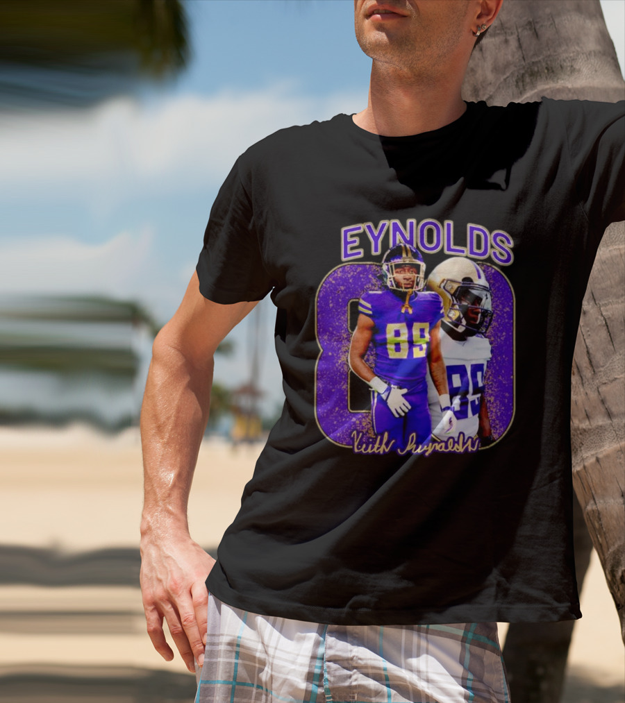 Eynolds 89 Keith Reynolds Husky Football Jersey T-Shirt