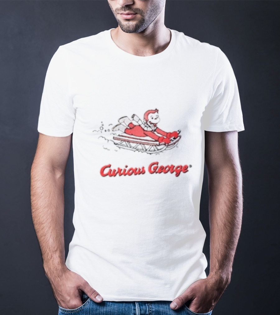 Curious George Sledding Adventure T-Shirt