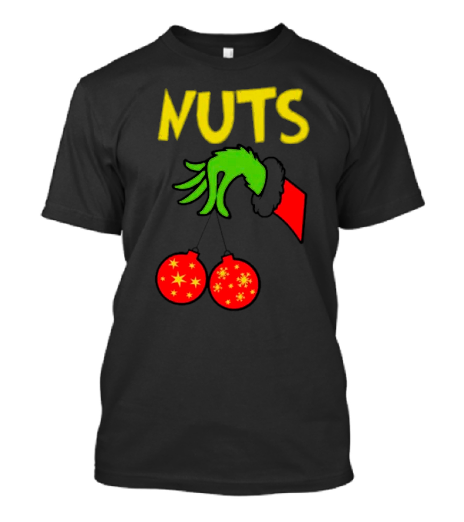 Nuts Grinch Christmas Couples Baby T-Shirt