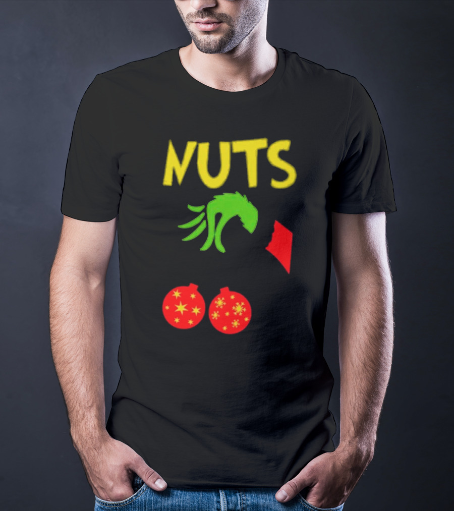 Nuts Grinch Christmas Couples Baby T-Shirt
