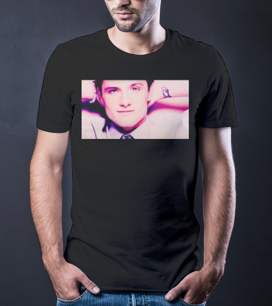 Josh Hutcherson Whistle Iconic Pose T-Shirt