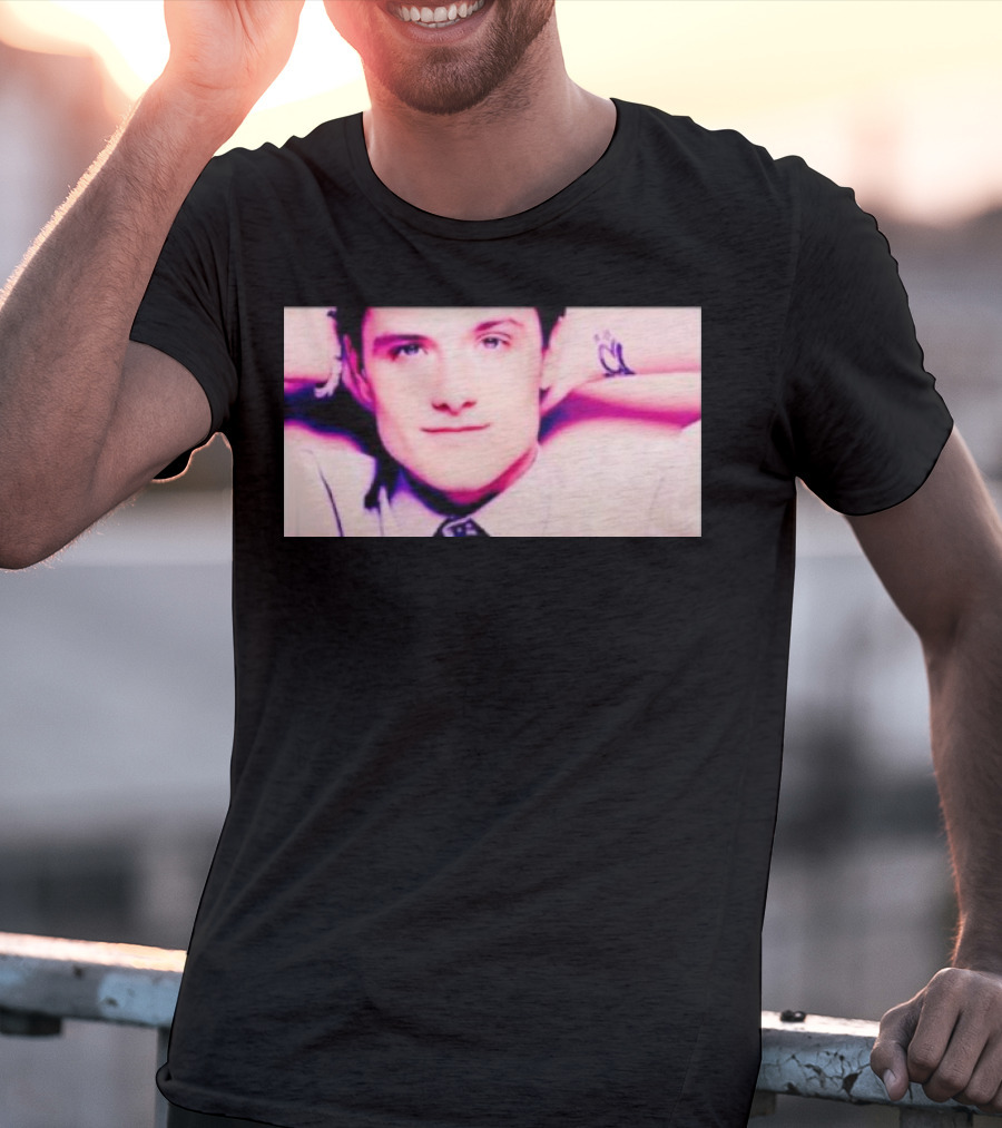Josh Hutcherson Whistle Iconic Pose T-Shirt