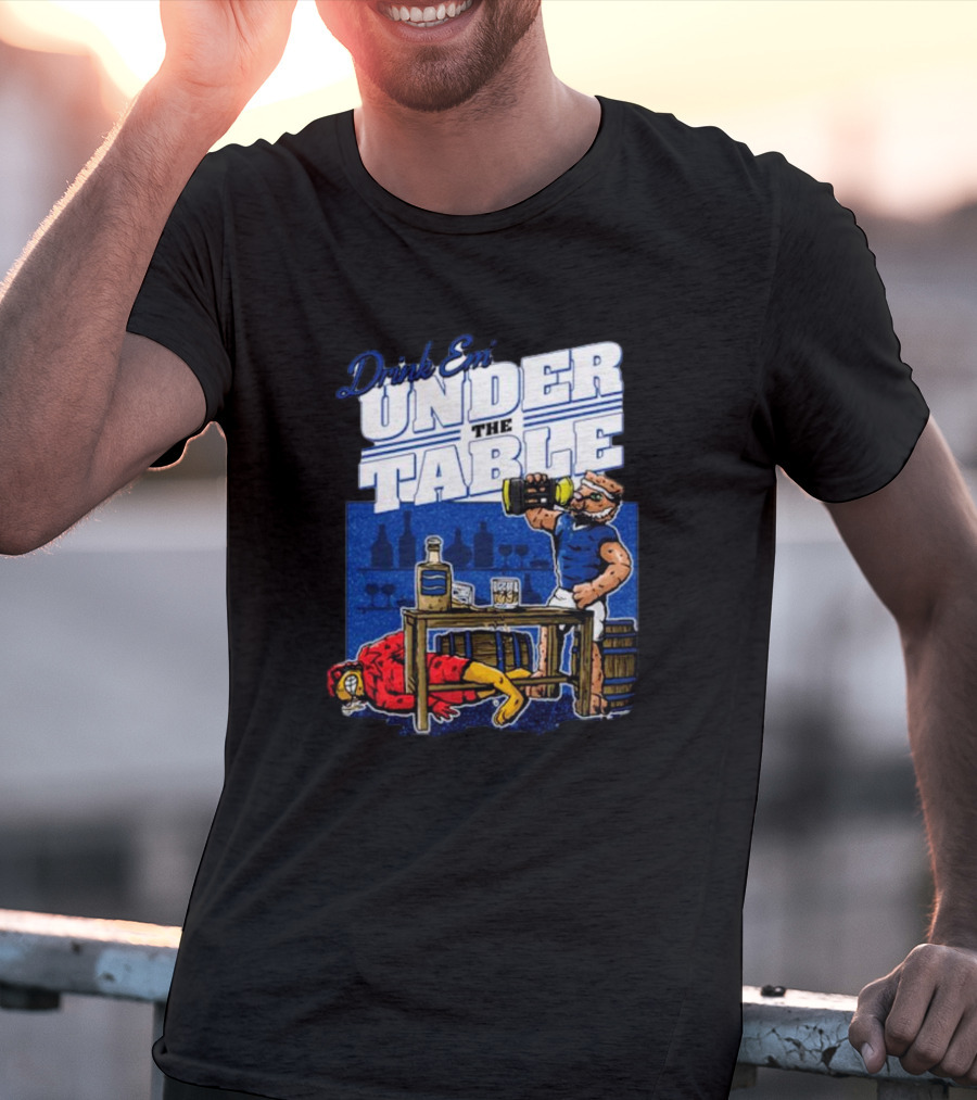 Kentucky Wildcats Vs. Louisville Cardinals Drink Em Under The Table T-Shirt