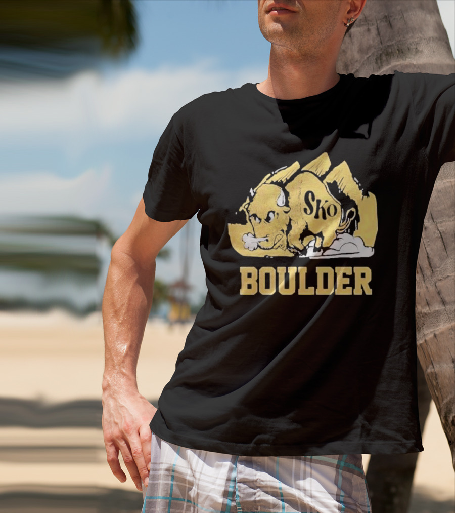Vintage Sko Boulder Golden Buffalo T-Shirt