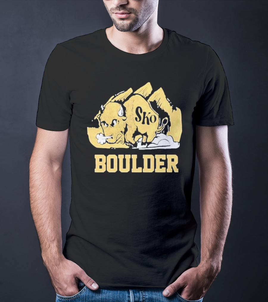 Vintage Sko Boulder Golden Buffalo T-Shirt