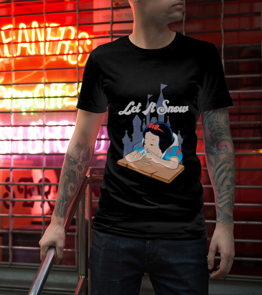 Let It Snow White Castle Party T-Shirt