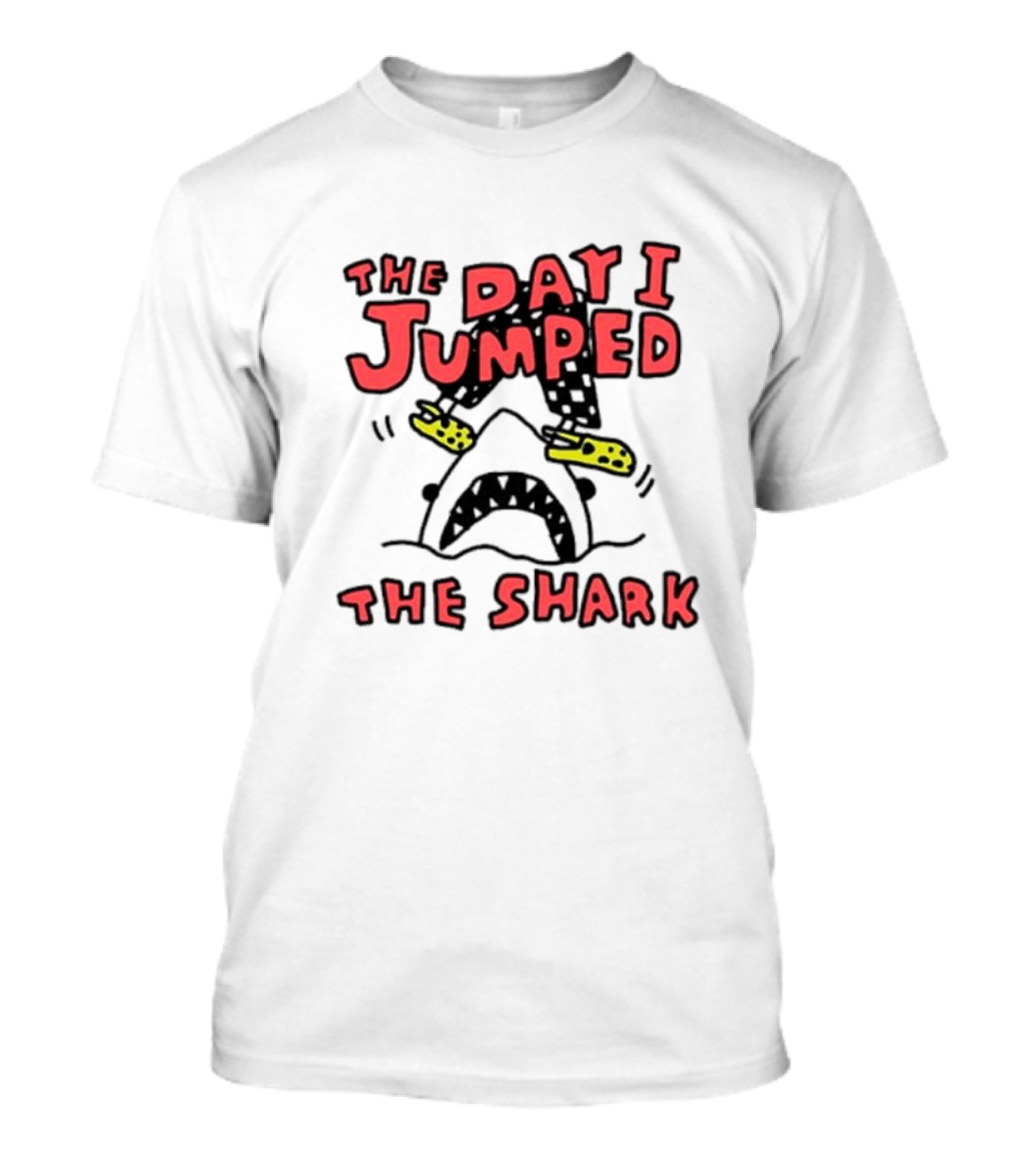 The Day I Jumped The Shark With Diving Fins T-Shirt