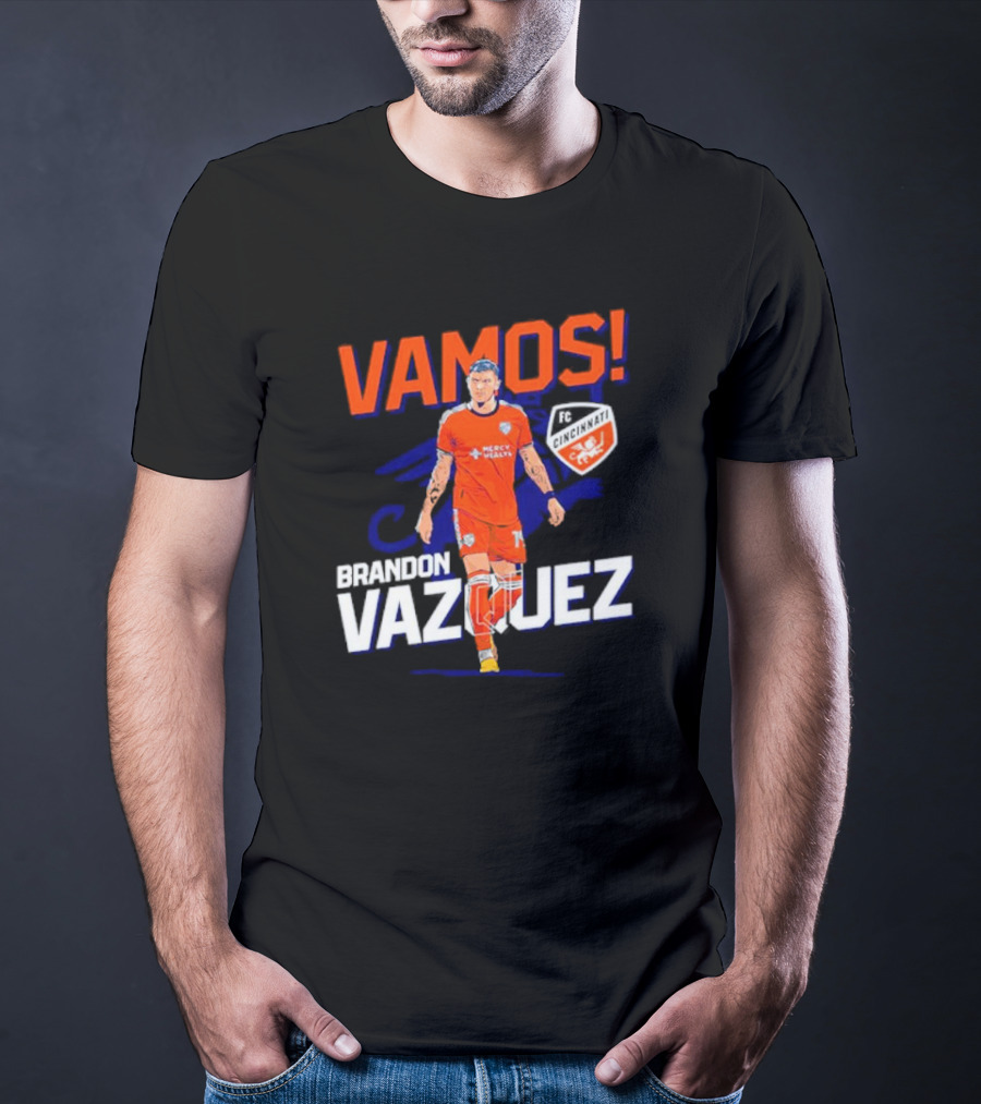 VAMOS Brandon Vazquez FC Cincinnati T-Shirt