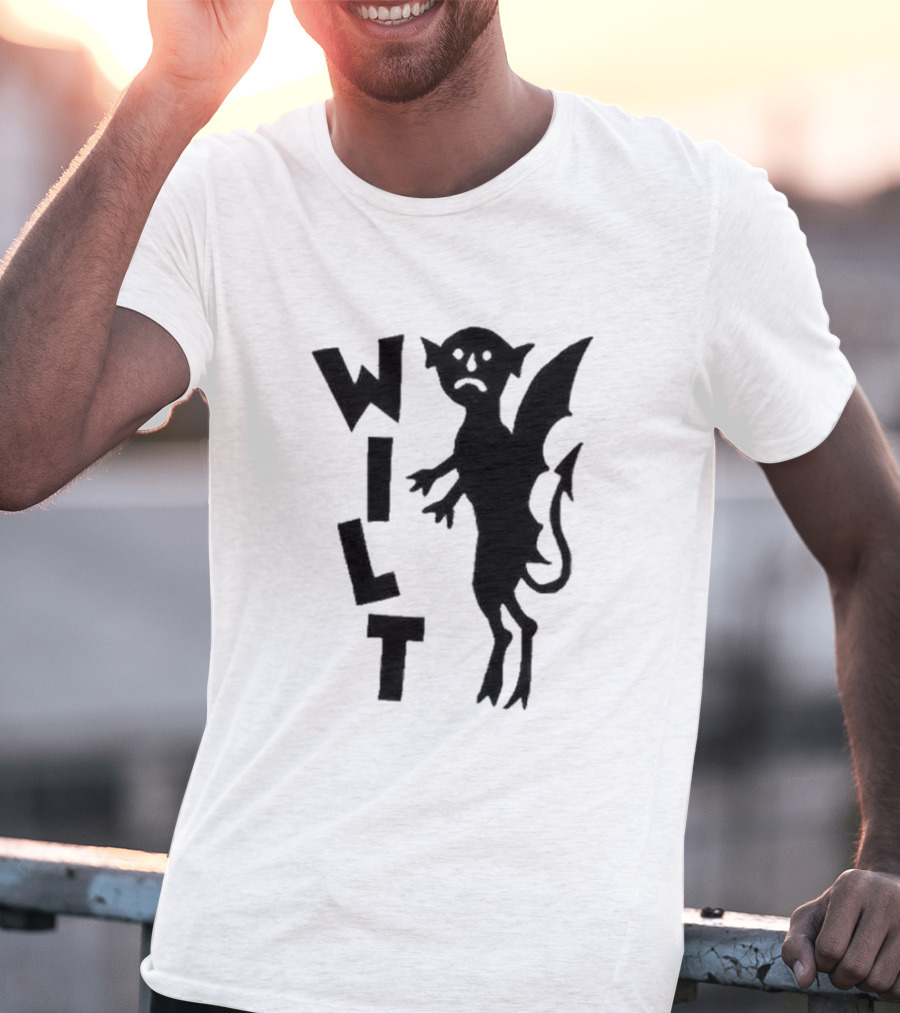 Wilt Demon Graphic Black T-Shirt