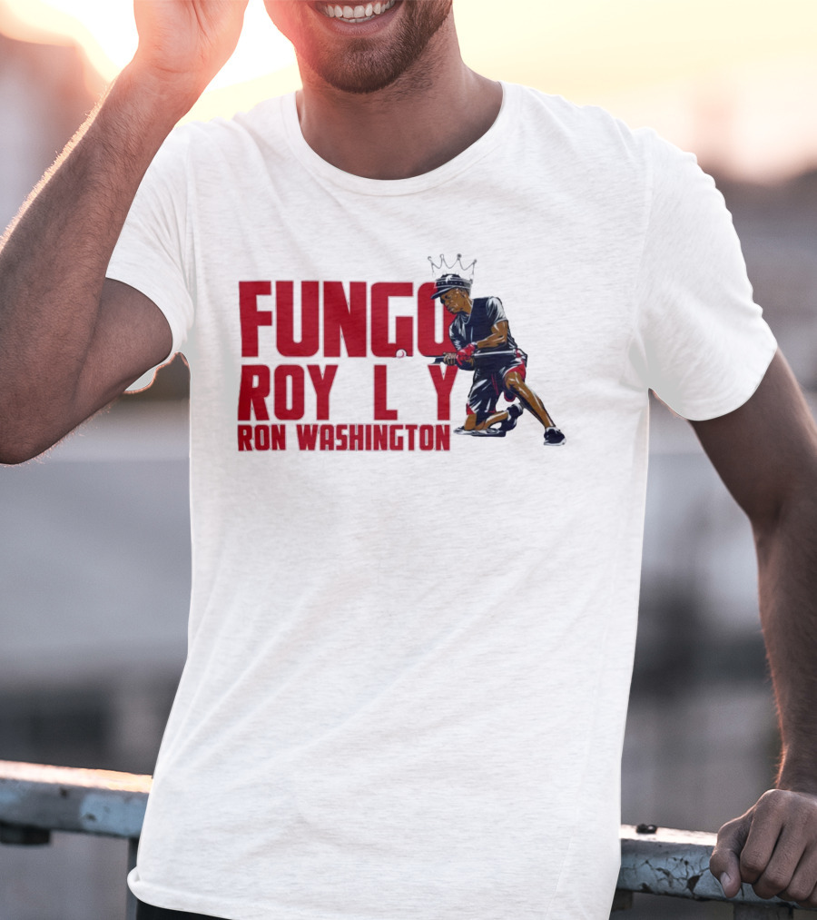 BreakingT Ron Washington Fungo Royalty Baseball King T-Shirt