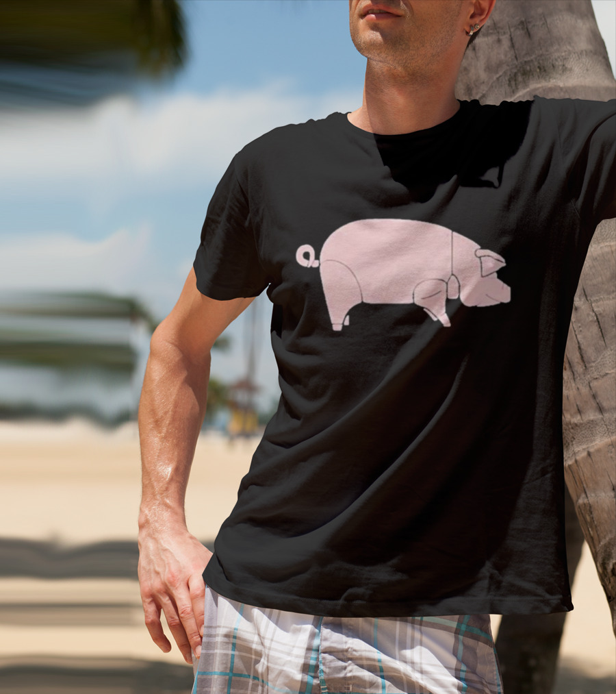 David Gilmour The Legendary Pig Iconic Pink Floyd T-Shirt