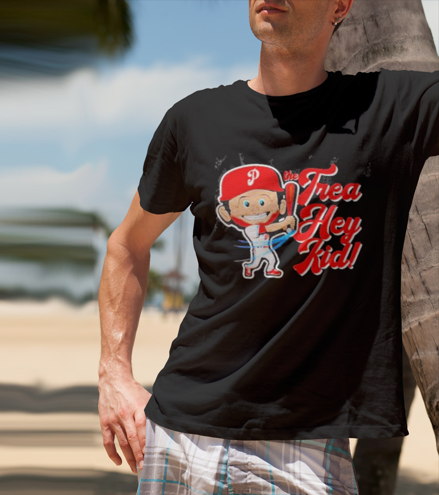 The Trea Hey Kid Philadelphia Phillies Character T-Shirt
