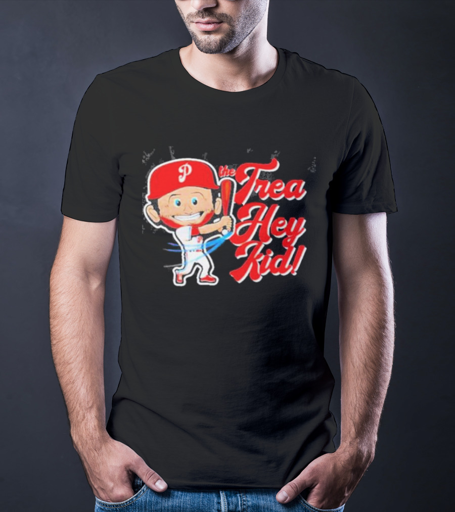 The Trea Hey Kid Philadelphia Phillies Character T-Shirt