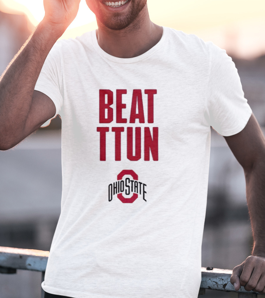Beat TTUN Ohio State Block O T-Shirt