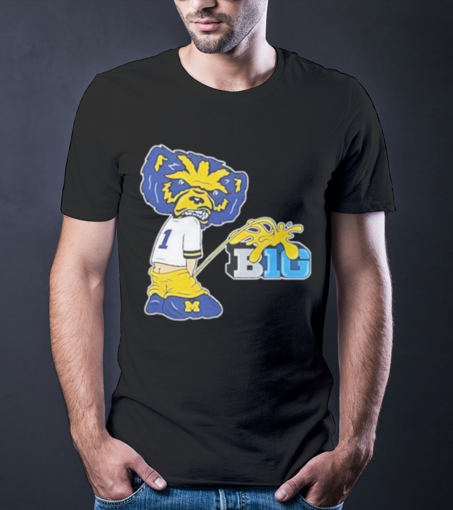 Dave Portnoy Mi Big Michigan Big Ten T-Shirt