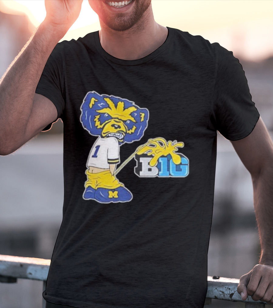 Dave Portnoy Mi Big Michigan Big Ten T-Shirt