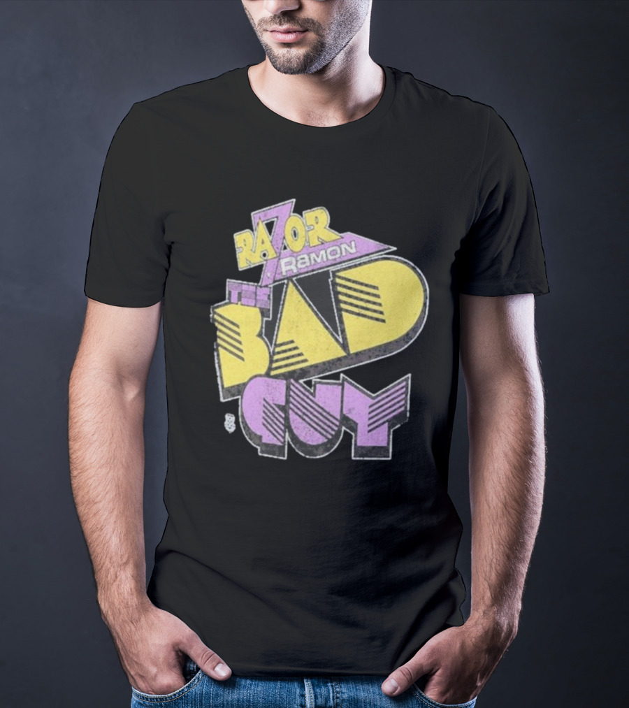 Razor Ramon The Bad Guy Ripple Junction T-Shirt