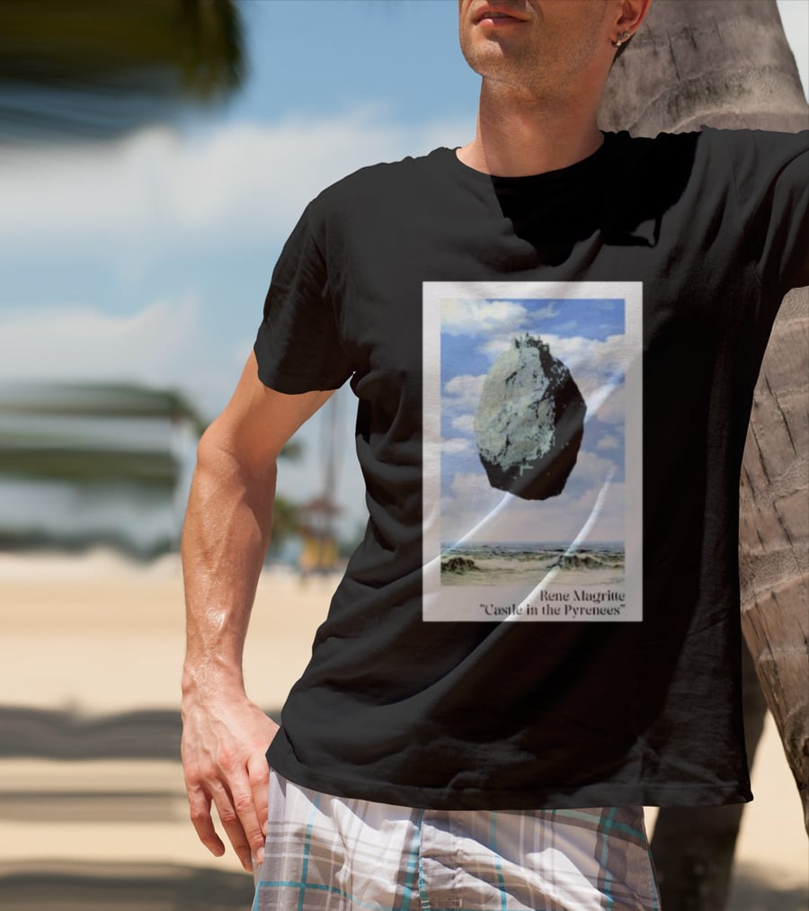 Rene Magritte Castle In The Pyrenees T-Shirt