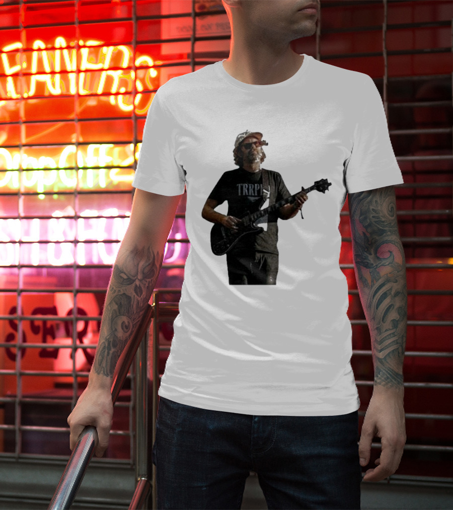 TRRPLN Terraplana Inception Slowdive Guitar Performance T-Shirt