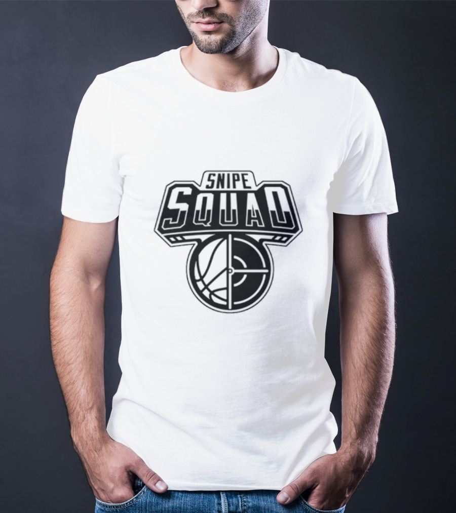 Brooklyn Nets Basketball Snipe Squad Crosshair T-Shirt