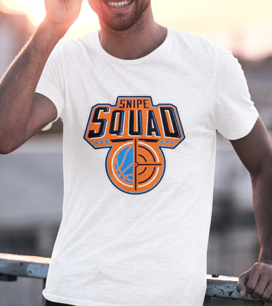 New York Knicks Snipe Squad Basketball Target T-Shirt
