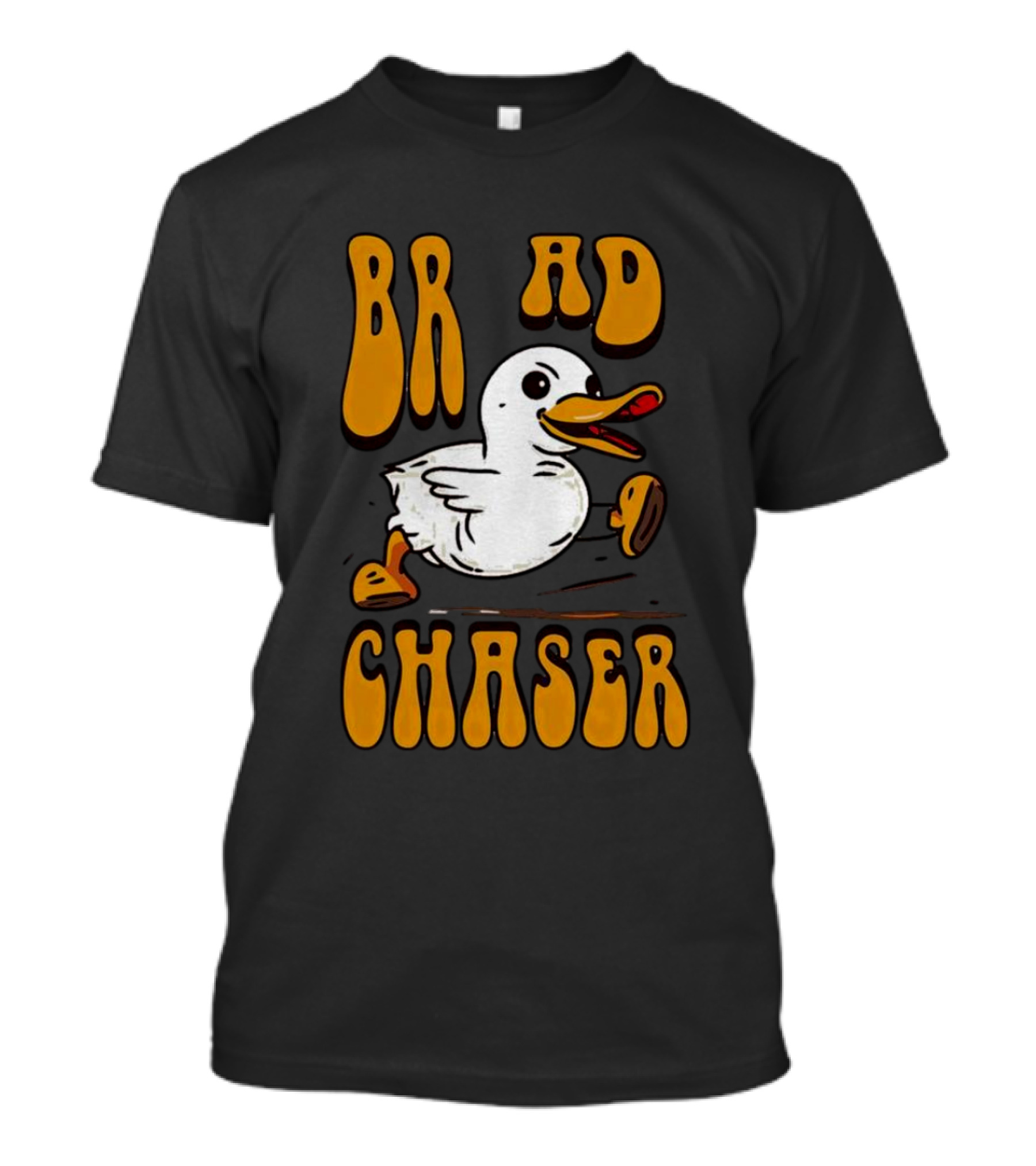 BR AD Chaser Cartoon Duck Bread T-Shirt