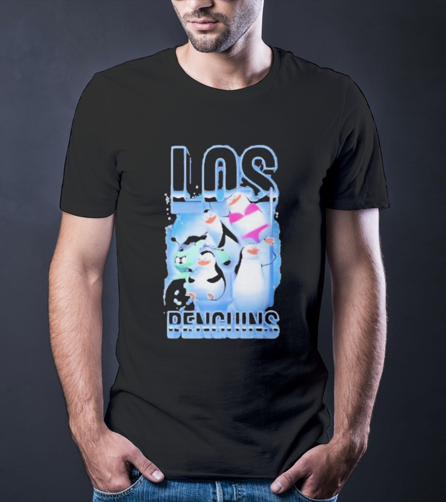 Los Penguins Animated Dancing Ice Party T-Shirt