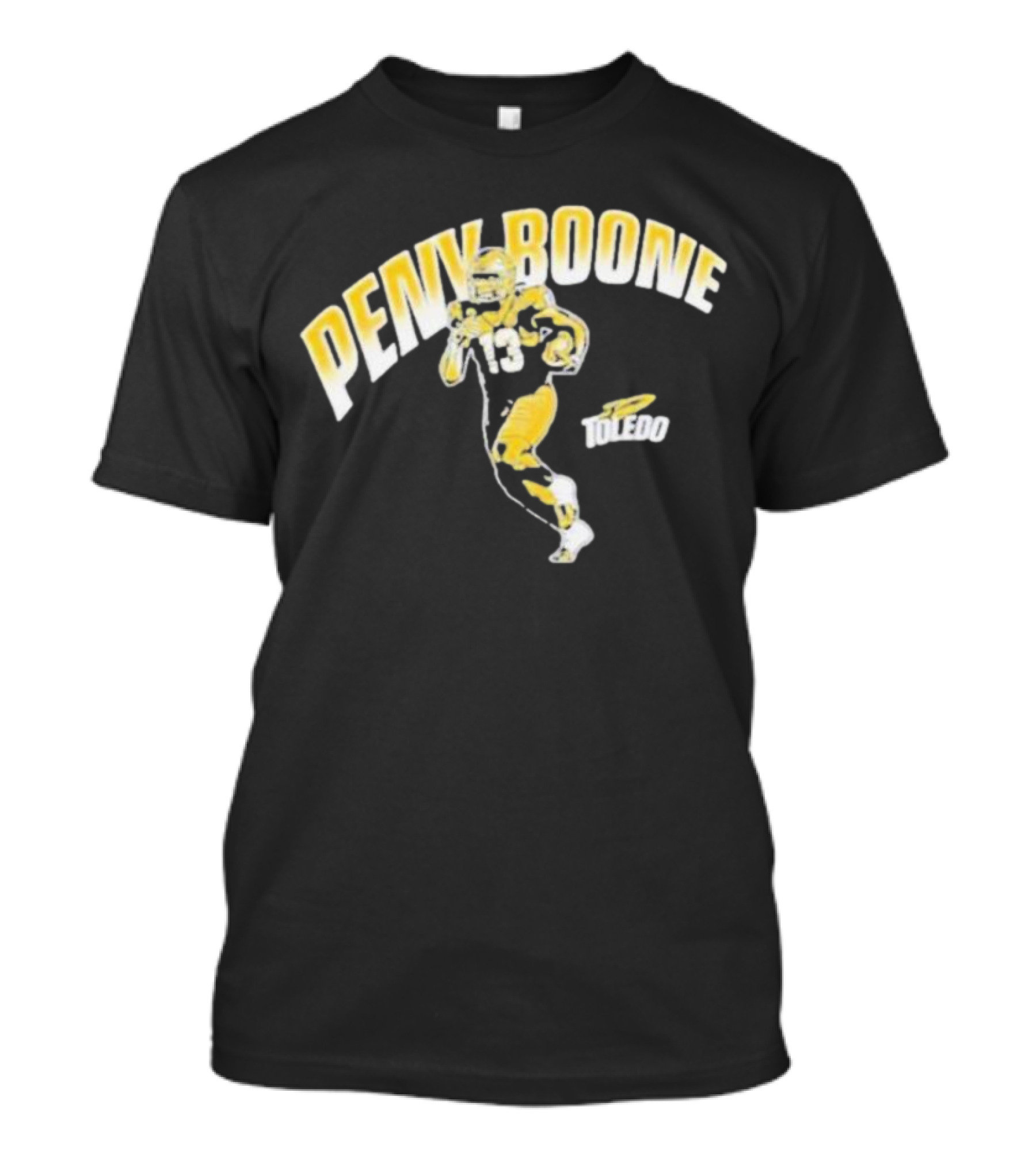 Penny Boone Toledo Football Number 13 Caricature T-Shirt