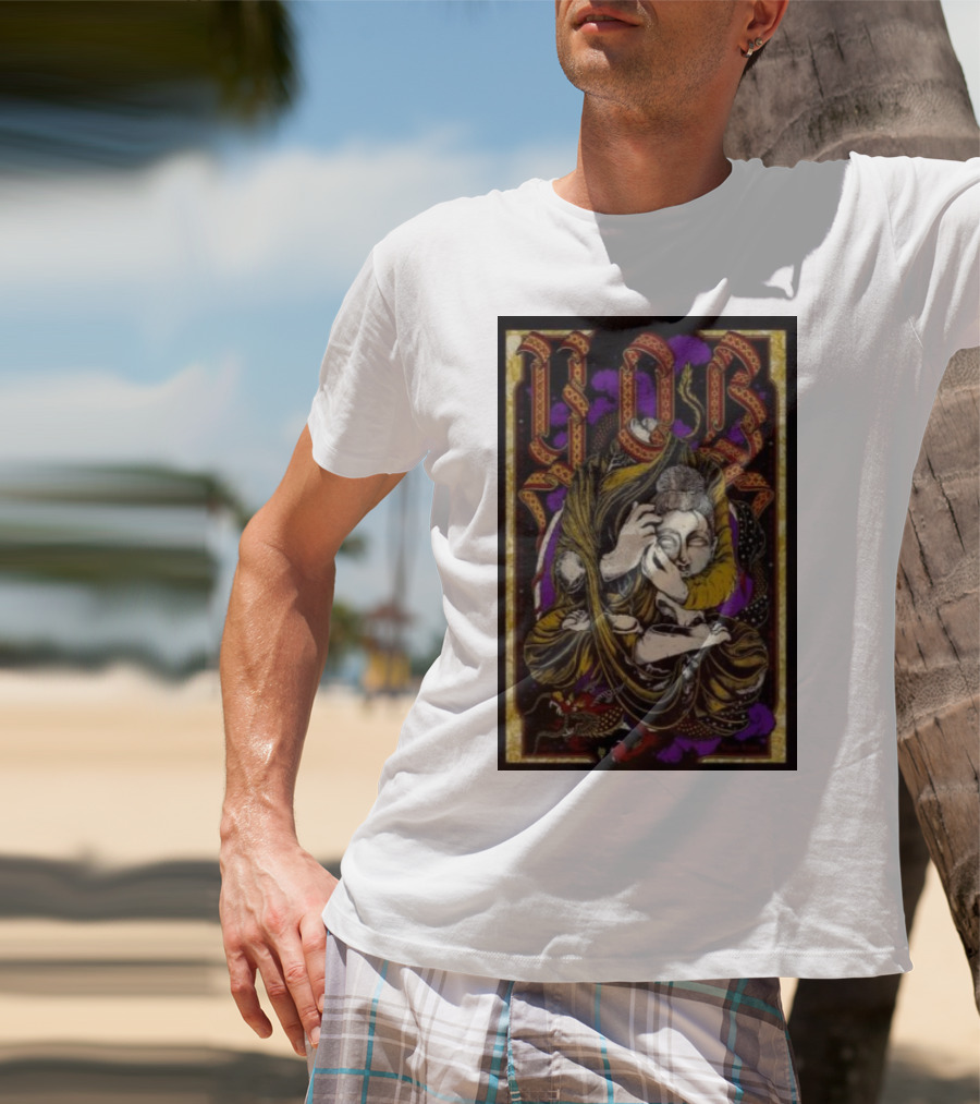 YOB Eugene John Henry’s Dec 09 Psychedelic Fantasy Sculpture T-Shirt