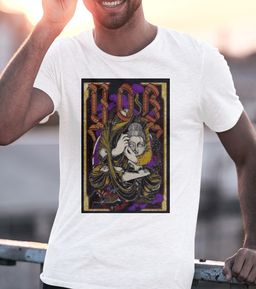 YOB Eugene John Henry’s Dec 09 Psychedelic Fantasy Sculpture T-Shirt