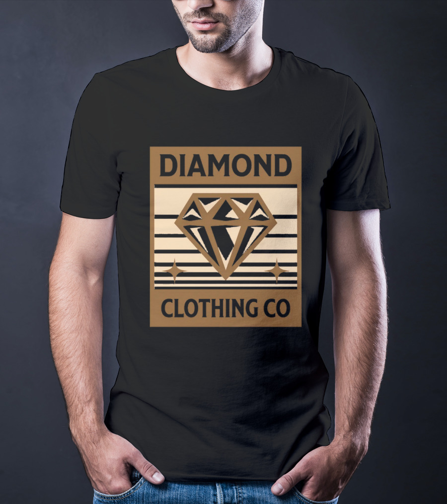 Diamond Clothing Co. Vintage Jewelry Stripes T-Shirt