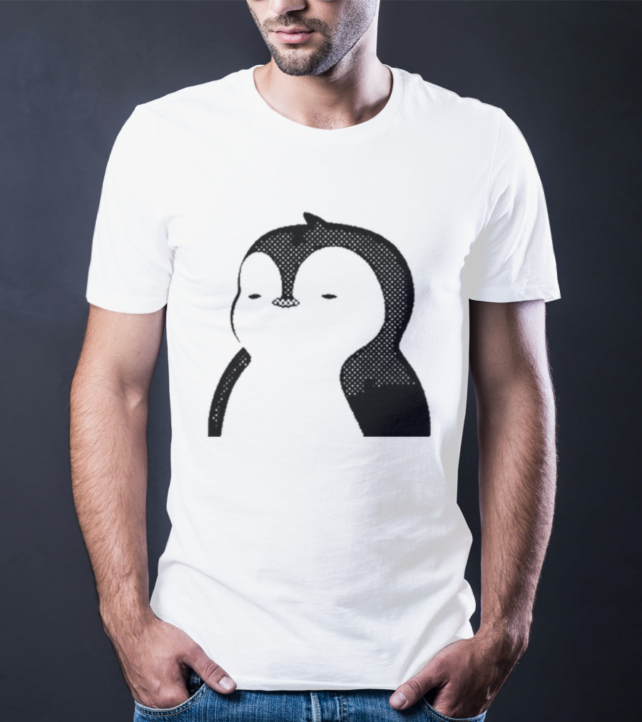 Luca Netz Penguin Chic Noir T-Shirt