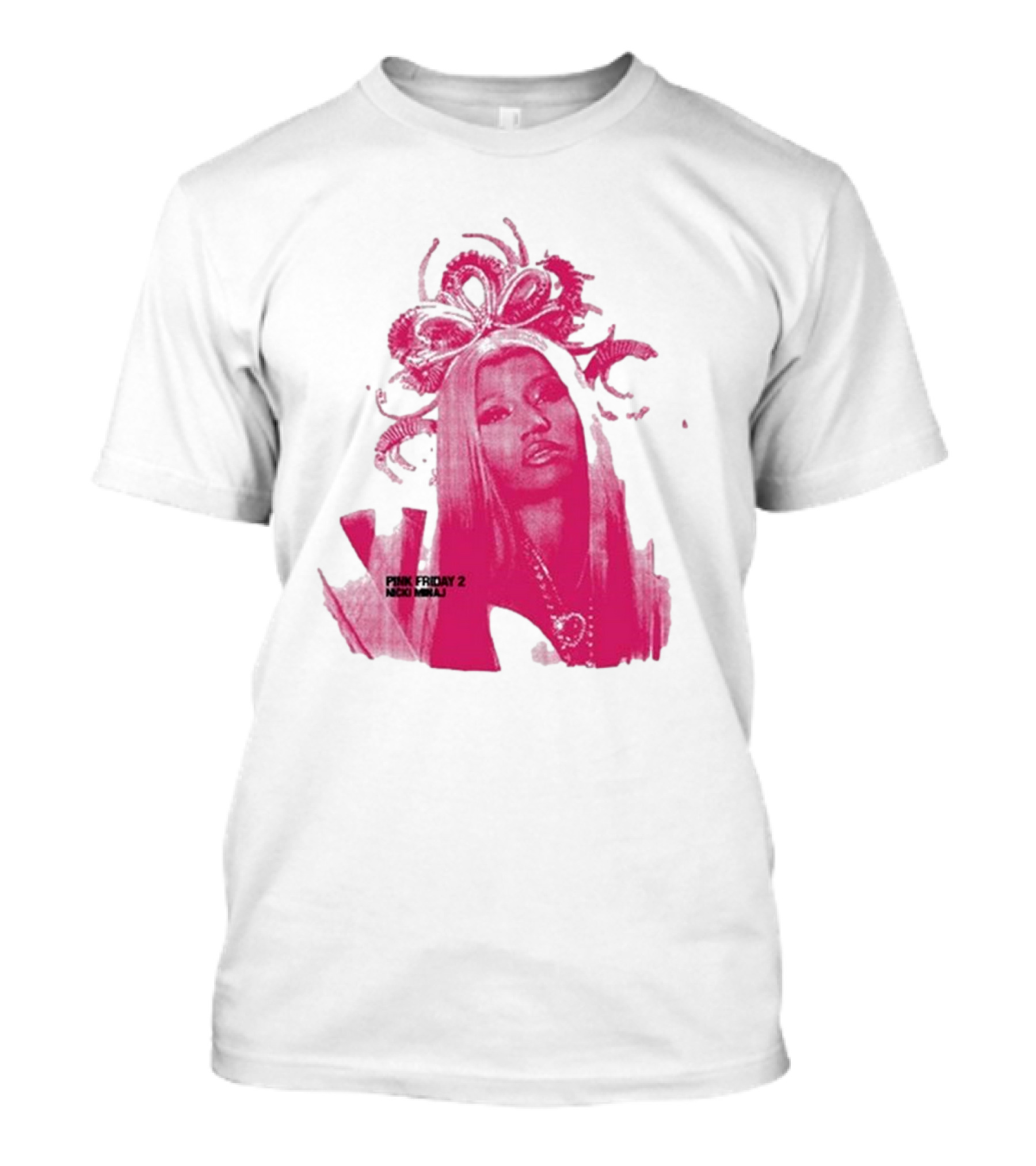 Nicki Minaj Pink Friday 2 Artistic Pink T-Shirt