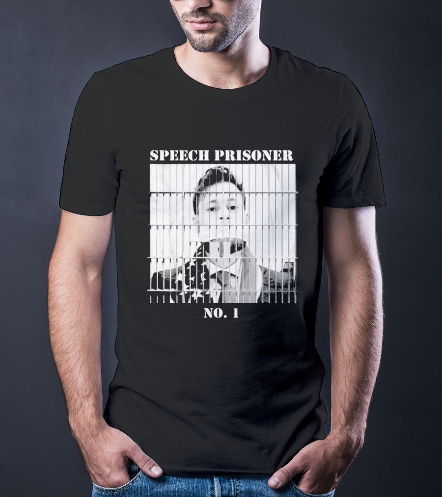 SPEECH PRISONER NO. 1 Owen Shroyer Photo T-Shirt