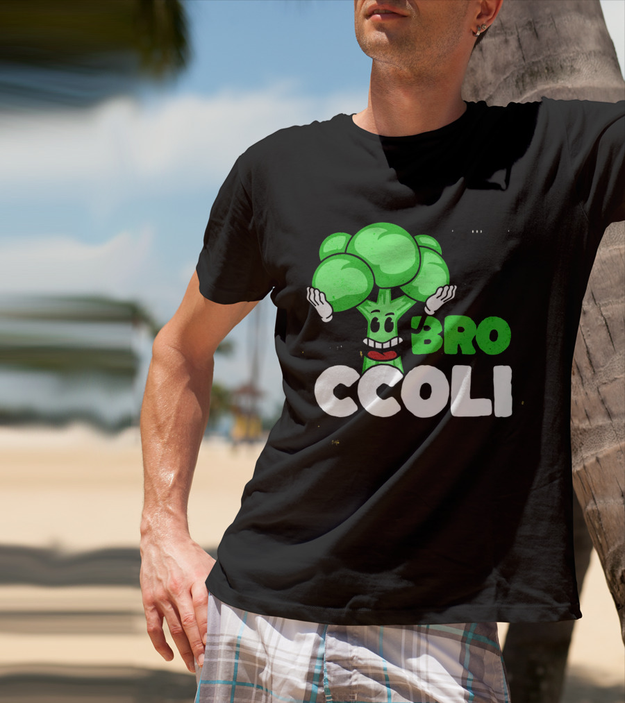 Hi Broccoli Green Goodness For A Healthy Life T-Shirt