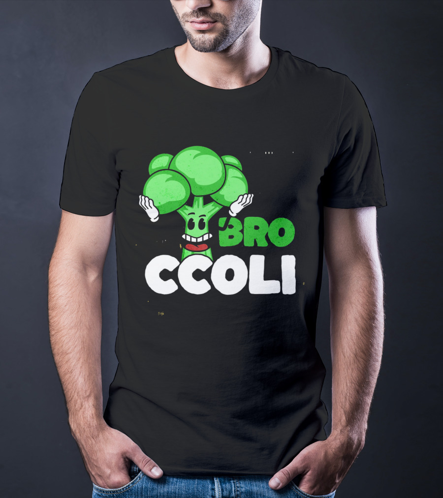Hi Broccoli Green Goodness For A Healthy Life T-Shirt