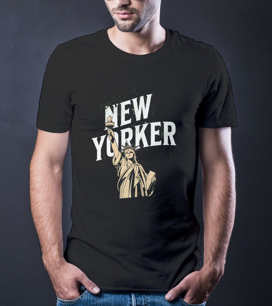 Certified New Yorker Statue Of Liberty T-Shirt