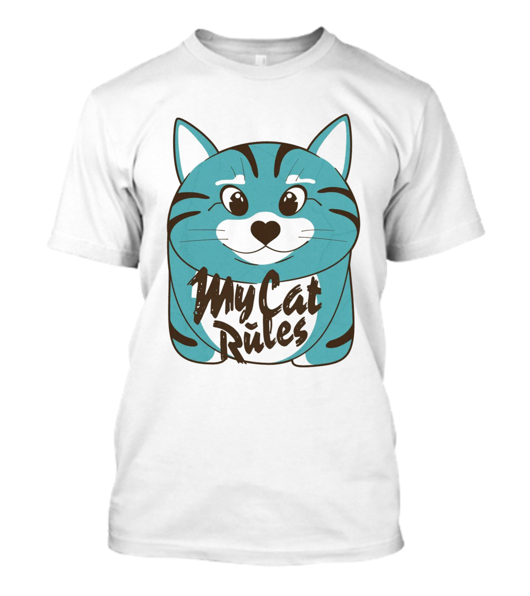 My Cat Rules Cute Animal T-Shirt