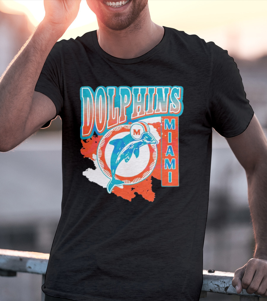 Dolphins Miami Football T-Shirt