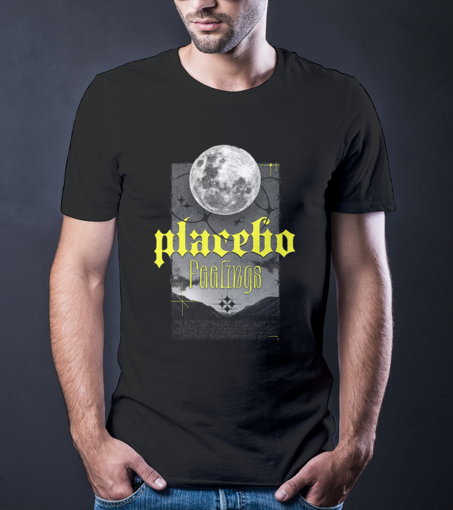 Placebo Feelings Full Moon Gothic T-Shirt