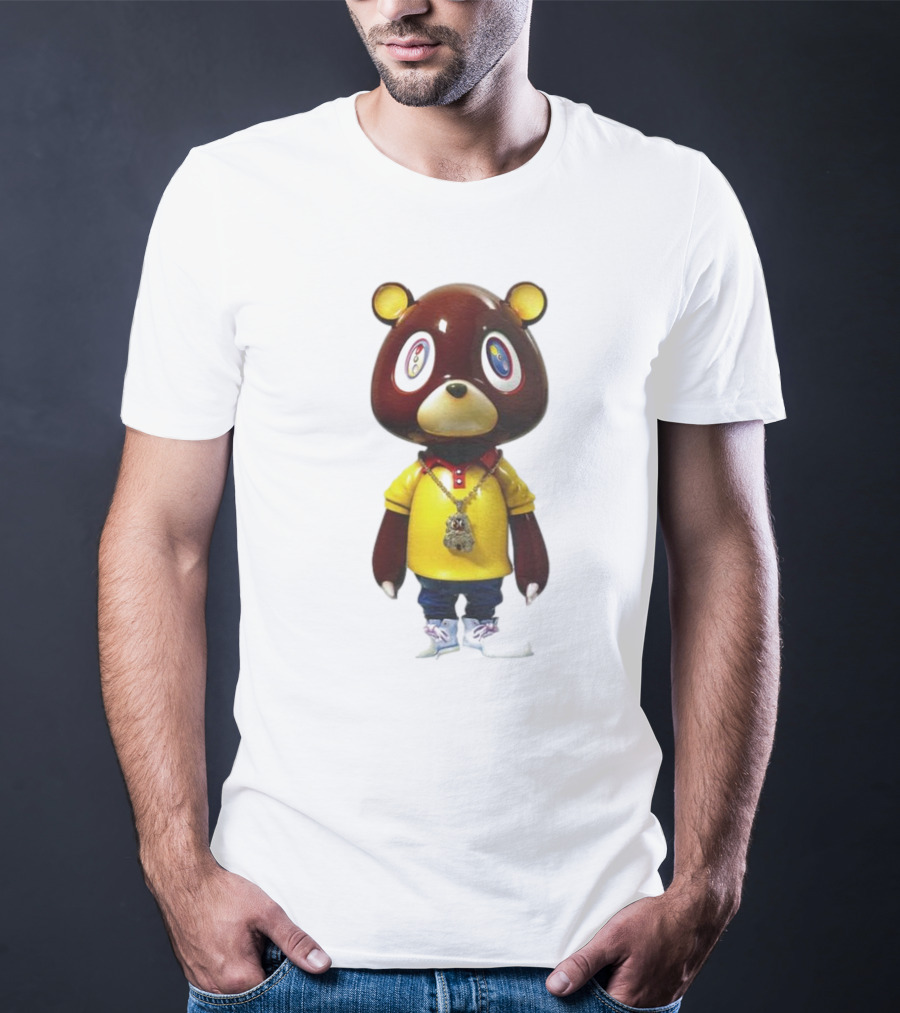 Takashi Murakami Kanye West Bear Figurine T-Shirt