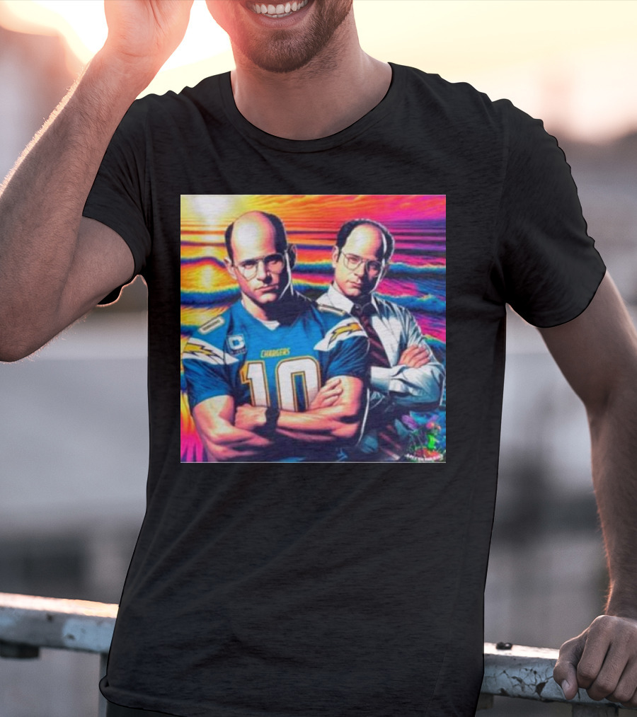 George Costanza Seinfeld Los Angeles Chargers General Manager Meme Campaign T-Shirt