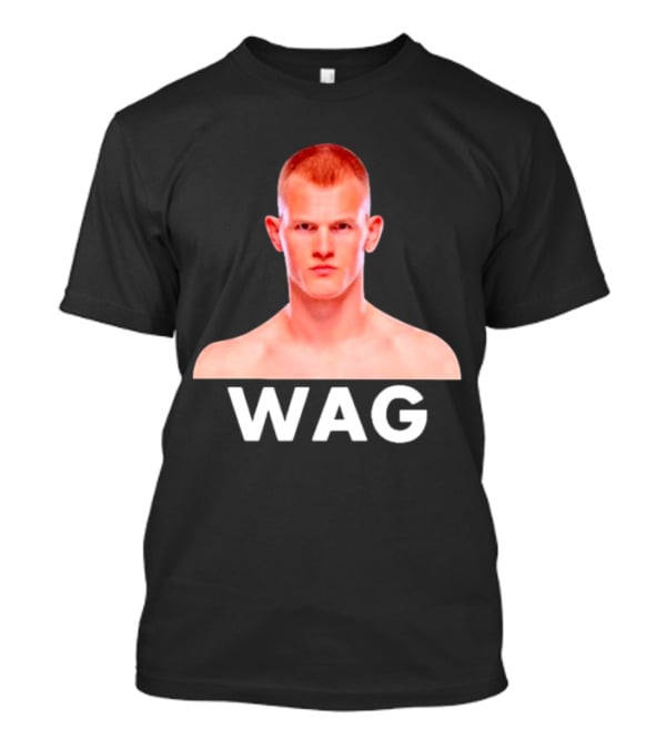WAG Ian Machado Garry Fighter Image T-Shirt