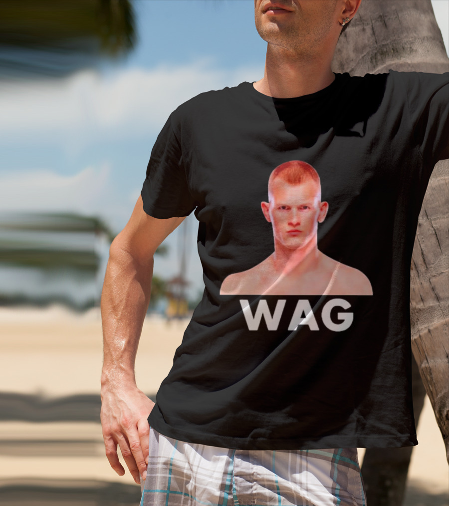 WAG Ian Machado Garry Fighter Image T-Shirt