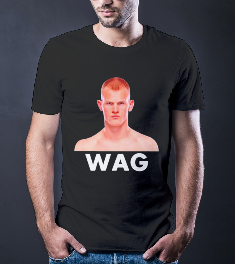 WAG Ian Machado Garry Fighter Image T-Shirt