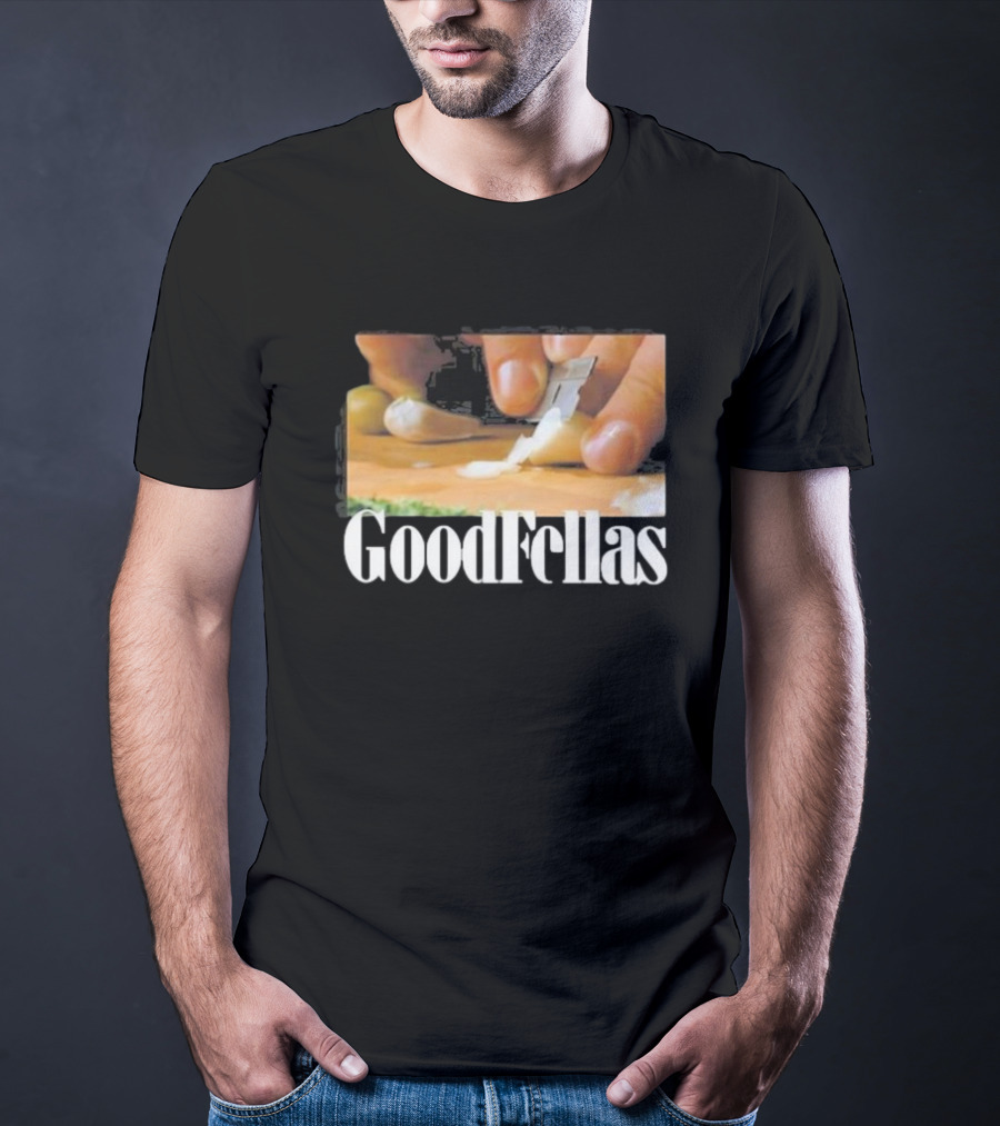 Goodfellas Garlic Slicing Scene T-Shirt