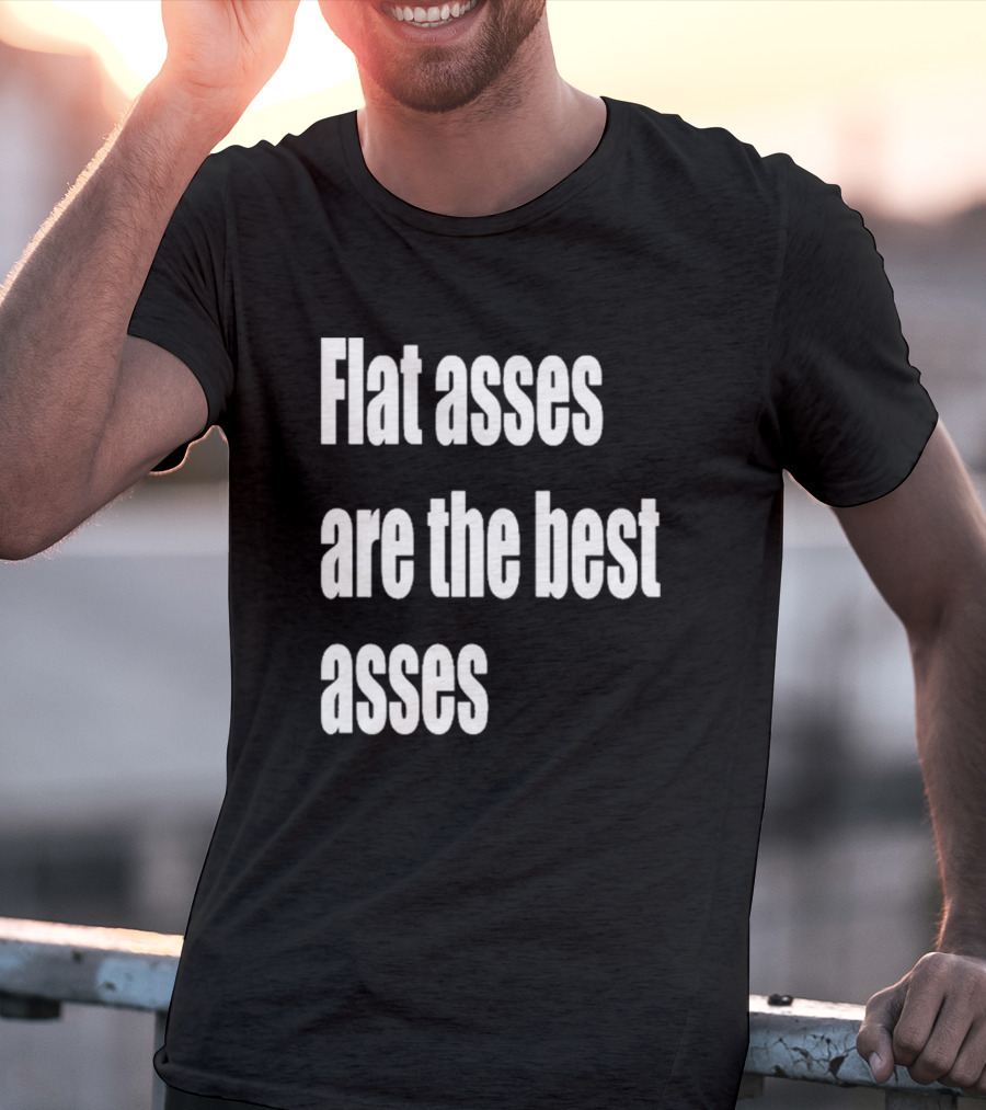 Flat Asses Are The Best Asses Rocky Toonzies T-Shirt
