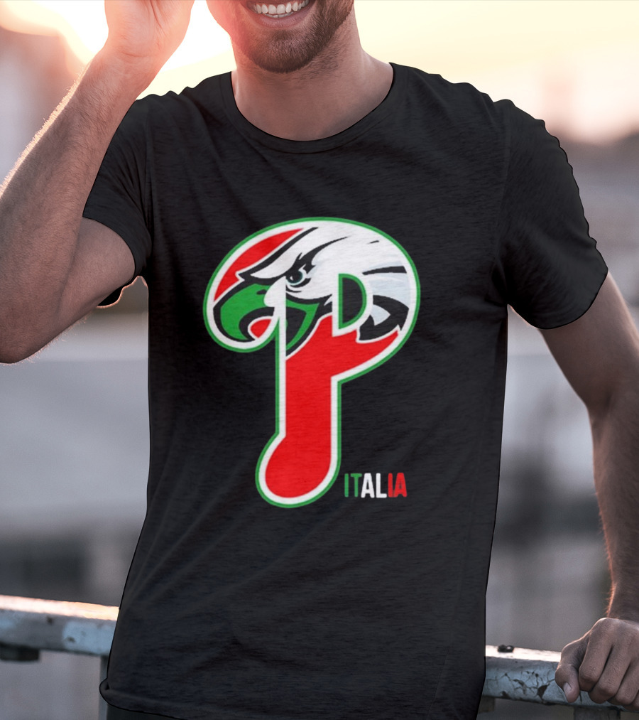 Matt Patricia Philadelphia Eagles Phillies P Italia T-Shirt